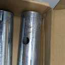 Connecting Rod 1-3/8" OD x 9" L Heavy Duty Scaffolding Coupling Pin with 1/4" Collar - 4 Pack