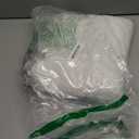 ORTIGIA Cute Scalloped Bath Mat Grey Bathroom Rugs Non Slip Washable, Quick Dry Absorbent Plush Microfiber White & Gray Bathmat for Bathtub Shower, Floor Carpet for Sink Bedroom, 20x32 (1'8" x 2'8" (Rectangular))