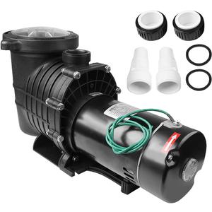 2.0 HP Self Primming Pool Pump 6800 GPH, Single Speed In/Above Ground Swimming Pool Pump Dual voltage with Strainer Basket