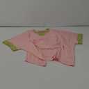 Tankaneo Womens Oversized Color Block T-Shirts Summer Casual Short Sleeve High Low Tops Flowy Loose Fit Crew Neck Shirts (Small, Pink)