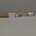 TOOLEAGUE 25" Angled Tip Handled Pry Bar with Striking Cap, Curved Pry Bar