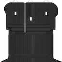 Auxko All Weather Cargo Mat with Backrest Mat Fit for Kia Sportage 2023-2025 2026 TPE Accessoris All Season Guard Odorless Anti-Slip Black