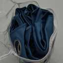 MIULEE Blue Velvet Curtains 84 Inches Length Blackout Curtains Thermal Insulated Soundproof Room Darkening Grommet Curtains/Drapes for Living Room Bedroom 52 x 84 Inch 2 Pcs Peacock Blue