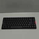 IQUNIX MQ80 Low Profile Mechanical Keyboard for Work and Gaming Tri Mode Wireless Wired CNC Aluminum Hot Swappable RGB Backlit Long Battery Life VIA Support (Black)