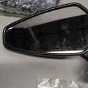 MICTUNING Motorcycle Mirrors - 7/8" (22mm) Bar End Rear View Mirrors Compatible with Most Honda Grom, Yamaha, Kawasaki, Ducati, Suzuki and More (Black)