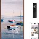 Dragon Touch Large Digital Picture Frame 21.5 inch Screen WiFi Digital Photo Frame Display, 32GB Storage, Auto-Rotate, Share Photos via App, Email, Cloud, Classic 21Not Touchscreen (Walnut)