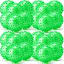 Jerify Knobby Balls Bouncy Spiky Sensory Ball Bulk Soft Inflatable Massage Stress Plastic Toy for School Party Play Indoor Outdoor