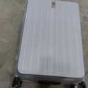 Hanke Top Opening 28" Large Luggage Expandable Hard Shell Grey, 28 Inch EXT