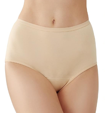 BATTEWA Incontinence Underwear for Women Washable, Leak Proof Underwear High Waist Cotton,Bladder Leakage 50ML L
