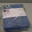 Road Trip America Jersey Sheets Set - Cotton 3 Pieces Twin Set - T-Shirt Soft Knit Stretchy Bed Sheets - All Seasonal and Deep Pockets - Certified by Oeko-TEX (Captain's Blue, Twin)