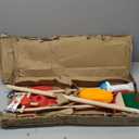 Melissa & Doug Dust Sweep Mop 6-Piece Pretend Play Set, Toddler Toy Cleaning, Pretend Play Home Cleaning, Kids Broom And Mop Set For Ages 3+
