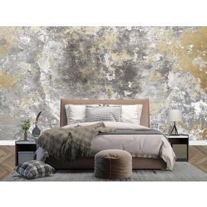 Vintage Wall Industrial Style Wall Mural Wallpaper for Bedroom 98" x 71"(W x H) (No.6)
