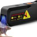 X-PEST Electronic Mouse Trap 1 Pack Electric Mouse Trap Zapper for Indoor & Outdoor Use, Reusable Rodent Trap, No Touch No See, Effective Mice & Mouse Control