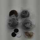 Maricome 2 Inch Round Furniture Feet Predrilled M8 Bolt Screw in Set of 4 Mid Century Replacement Bun Feet for Sofa Couch Ottoman (Height: 2.36 In/6CM)