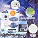 Pack of 2, Mooliwe 86 Pcs Space Affirmation Station Classroom Bulletin Board Set Motivational Bulletin Board Back to School Positive Affirmations Accent Cutout Mirror Growth Mindset Decor for School Office Home