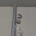 Closet Rods for Hanging Clothes, 17 to 28 Inches Stepless Adjustable Metal Closet Rod, 1.3 Inches Heavy Duty Clothes Hanging Rod for Closet Wardrobes Laundry RV, Silver