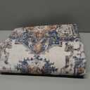 Hallway Washable Runner Rug - 2x3 Kitchen Rugs Entryway Rug Runner Vintage Soft Floor Mat Non Slip Indoor Farmhouse Carpet for Bathroom Living Room Bedroom (2 X 3, Brick)