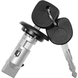 Ignition Lock Cylinder Switch with Keys, Compatible with 1999-2007 Chevy Silverado Avalanche Tahoe Suburban GMC Sierra Yukon Buick Hummer Bravada Pontiac Vehicles, Replace#: US-312L
