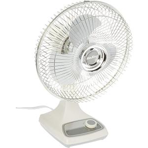 Air King 9154 9-Inch 2-Speed Commercial Grade Oscillating Table Fan , White