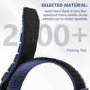 Nylon Apple Watch Bands For Men Para Apple Watch 42mm 44mm 45mm 46mm 49mm,Series11/10/9/8/7/6/5/4/3/2/1/Ultra2/3,Sport Loop Band Comfortable Braided Stretchy,Velcro Tactical Braided Generation Mens (Royal Blue)