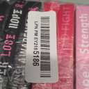 Bulk Breast Cancer Awareness Paper Wristband for Events Waterproof Breast Cancer Bracelets Pink Ribbon Hope Faith Strength Courage Paper Bracelets for Women Campaigns Fundraising Charity