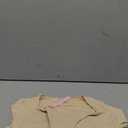 QINSEN Women's Sexy Square Neck Bodysuit Long Sleeve Double Lined Shirt Tops, Size L