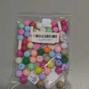 16mm Acrylic Color Beads Chunk Bubblegum Beads Beads for Pens,Mahjong Beads,Jumbo Plastic Beads for Necklace Jewelry Bracelets DIY Crafts Making (Color)