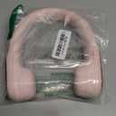 Koonie Neck Fan Rechargeable 5 Speeds, Portable Personal Fan, Hands Free Bladeless Fan, Battery Operated Wearable Fan Adjustable, Screen Design, 4-12 Hours, Cooling Fan For Travel, Outdoor, Indoor (Pink)