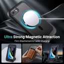 jaroco Magnetic for iPhone SE Case 3rd/2rd,iPhone 8/7 Case, [Compatible with MagSafe][Military Grade Drop Protection][Heavy Duty Protection][Non-Slip] 2-Layer Bumper Phone Case 4.7''-Black
