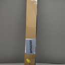 1 Inch Double Curtain Rods 72 to 144 Inches (6 to 12 ft), USFOOK Silver Drapery Rods for Windows, Telescoping Dual Curtain Rod with Translucent Finials, Decoration for Home