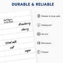 540pcs Multi-Use Removable Labels, Waterproof Blank Label Stickers for Water Bottles, Home Storage and School Daycare Name Tag (Blue)