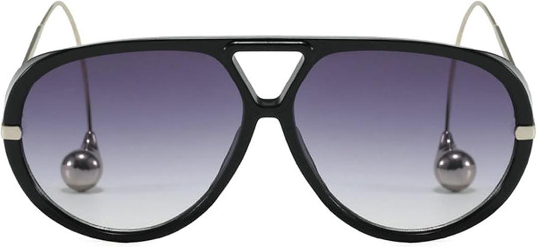 willochra Vintage Oversized Pilot Shield Sunglasses Women Luxury Trendy Sun Glasses For Ladies Big Frame Eyewear
