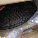 HealSmart 24 Inch Industrial Wall Mount Fan, 3 Speed Commercial Ventilation Metal Fan, 2 Pack