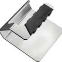 Breeo Griddle Press, 2.6 lbs - Heavy-Duty, Stainless Steel, USA Made - Smash Burgers, Patty, Steak, Sandwiches - Flat Top Grilling, Grill & Hamburger Press - Smash, Sear, Sizzle - Griddle Accessories