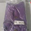 Taodou Women Hooded Knit Cardigans Button Cable Open Front Sweater Coat Purple, S