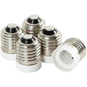 Yi Lighting - E26/E27 to E17 Adapter, Medium to Intermediate Socket Converter (12 Pack)