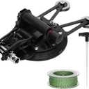 Auto Windshield Glass Removal Tool Kit with Heavy-Duty 200mm Suction Cup, 580lbs Load Capacity, Self-Locking System & 1.2mm Thick Reinforced Cutting Wire for Fast and Safe Glass Separation