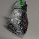 Lidogirl Women Tie-Front Crop Top And Lace Trim Plaid Skirt Set With Stockings  (Large, Black)