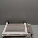 Rockever Outdoor Cat House,Outdoor cat Houses for Feral Cats Weatherproof Rabbit Hutch Small, Wooden Small Pet House and Habitats-Grey