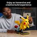 LEGO Pokmon Pikachu and Pok Ball - Collectible Building Sets for Adults, Ages 18+ - Pokmon Figure for Display - Desk, Shelf or Office Decor - Gift for Men & Women - 72152