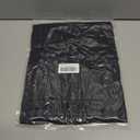 MANGOPOP Women's Square Neck Top Double Lined Short Sleeve Long Sleeve T Shirt Fitted Seamless Tee (Black, S)