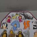 LUPPA Masha and The Bear Toys Playset: 13 Figures with Tin Box of The Bears House I Masha and The Bear I Figures and Dolls of TV Programs I Toys for Girls (12)