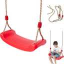 IFOYO Tree Swing Seat, Swing Set Accessories for Kids Outdoor & Indoor Playground, Red