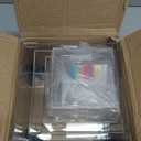 8 Pcs Clear Acrylic Buffet Risers with Mini Sign and Maker,Buffet Risers and Stands Clear Food Display Risers for Buffet Table Party Catering Dessert Cupcake Collectibles (8" 7" 6" 5" 5" 4" 4" 3")