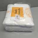 Wealuxe White Bath Towels 24x50 Inch, 6 Pack - Extra Absorbent Cotton Towel Set for Bathroom