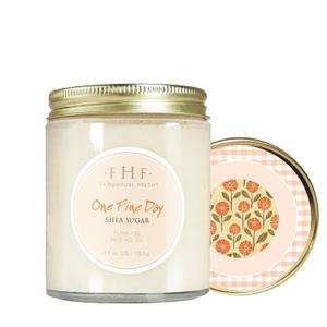 FarmHouse Fresh Face Exfoliator, Sugar Face Scrub, Gentle Exfoliating Face Cleanser with Shea Butter. One Fine Day Flawless Face Polish. 6 Fl Oz