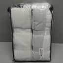 Natural Pinch Pleated Linen Blackout Curtains 84 Inch Length 2 Panels for Bedroom Living Room Darkening Thermal Insulated Cream Birch Boho Neutral Back Tab Pinch Pleat Lined Window Curtain 84 Inches