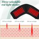 Dog Hip Brace with Red Infrared Light Therapy  Pain Relief for Arthritis, Hip Dysplasia, Spine Issues & Muscle Recovery, Portable & Cordless, Patent Pending(Male Dog, XXL) (Extra Extra Large)