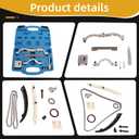 Timing Chain Kit & Engine Timing Tool Kit fit for Chevrolet Cruze/Sonic/Trax/Volt fit for Cadillac ELR fit for Buick Encore Replace# ETCK2102 TK343 22HP47N