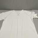 Welity Women's Cotton T Shirts Loose Fit Crewneck Short Sleeve Tops Summer Casual Tunic Basic Tee (Large)